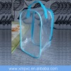 fashion clear cosmetic bag with handle XYL-D-HB182