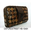 fashion coconut beads handbag for girls HB-10491