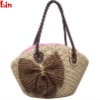 fashion coffee straw bag