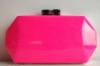 fashion colophony colorful hard clutch/clutch box/evening bags