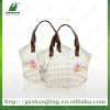 fashion cotton 1C printing hand bag for girl