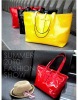 fashion cowhide leather shoulder handbag