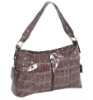 fashion croco Leather Handbag for women