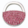 fashion crystal bag hanger