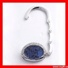 fashion crystal bag hanger keychain