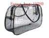 fashion customize PVC and mesh bag