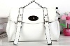 fashion designer white leather handbag 016