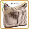 fashion dotted messenger shoulder nappy diaper bag