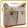 fashion dotted messenger shoulder nappy diaper bag