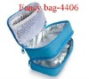 fashion double compartment lunch bag