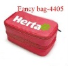 fashion double layers cooler bag