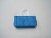 fashion double-side blue cheap shopping bag