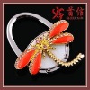 fashion dragonfly shape  foldable bag hanger SX-2001