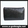 fashion evening bag made of aluminum