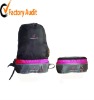 fashion  foldable backpack pu backpack