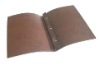 fashion genuine leather folder