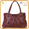 fashion genuine leather handbags in simple style