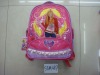 fashion girl character school and backpack bag