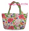 fashion girl's flower canvas bag