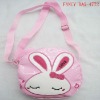 fashion girl's rabbit messenger bag