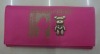 fashion girl wallet with lovely teddu bear