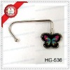 fashion handbag hanger/silver hanger/metal hanger/bag hanger hook