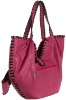 fashion handbags lacing and oversized bow