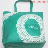 fashion handle shopping non-woven bag