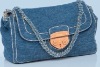fashion ladies denim  handbags  new hobobags 2011