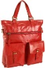 fashion ladies' genuine leather tote bag