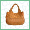 fashion ladies' handbag with metal decoration