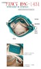 fashion ladies' leather bag(inner structure)