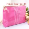 fashion ladies pink PU cosmetic bag