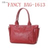 fashion ladies' red PU tote bag