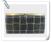 fashion ladies wallet/purse(Aluminium alloy )PU