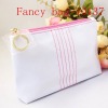 fashion ladies white cosmetic bag