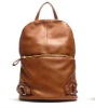 fashion lady backpack apricot pu good price