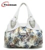fashion lady flower printing handbag mama bag