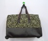 fashion lady rolling  bag