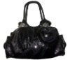 fashion lady's pu leather handbag