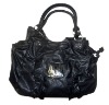 fashion lady's pu leather handbag