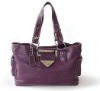 fashion lady's real leather handbag