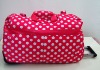 fashion lady travel rolling luggage bag