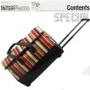 fashion lady travel rolling luggage bag