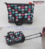 fashion lady travel rolling trolley luggage case