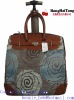 fashion lady travel trolley luggage bag