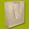 fashion large cotton bag with long handle eco friendly