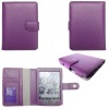 fashion leather case for kindle4 e-book