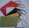 fashion leather change purse