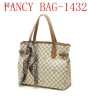 fashion leather grid lady's hadle bag
